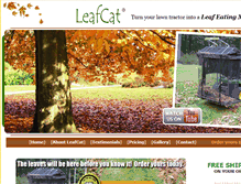 Tablet Screenshot of leafcat.com